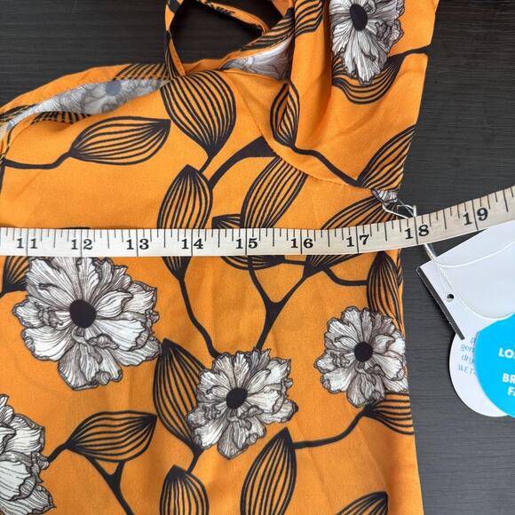 WET Swimsuit Set Women Large Floral One Piece Matching Cover Up Dress Resort NEW - Picture 12 of 14